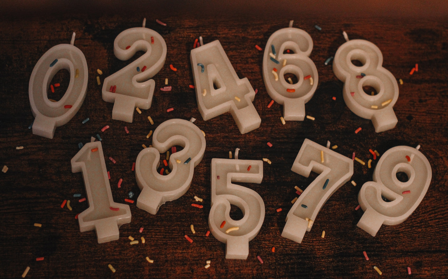 Beeswax Birthday Candle