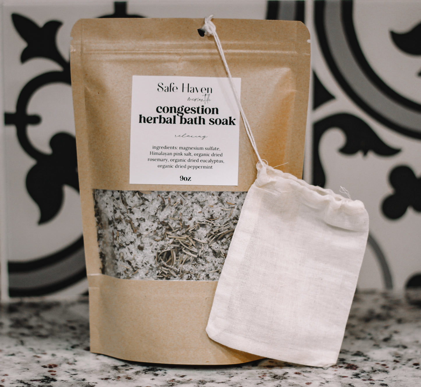 Congestion Herbal Bath Soak