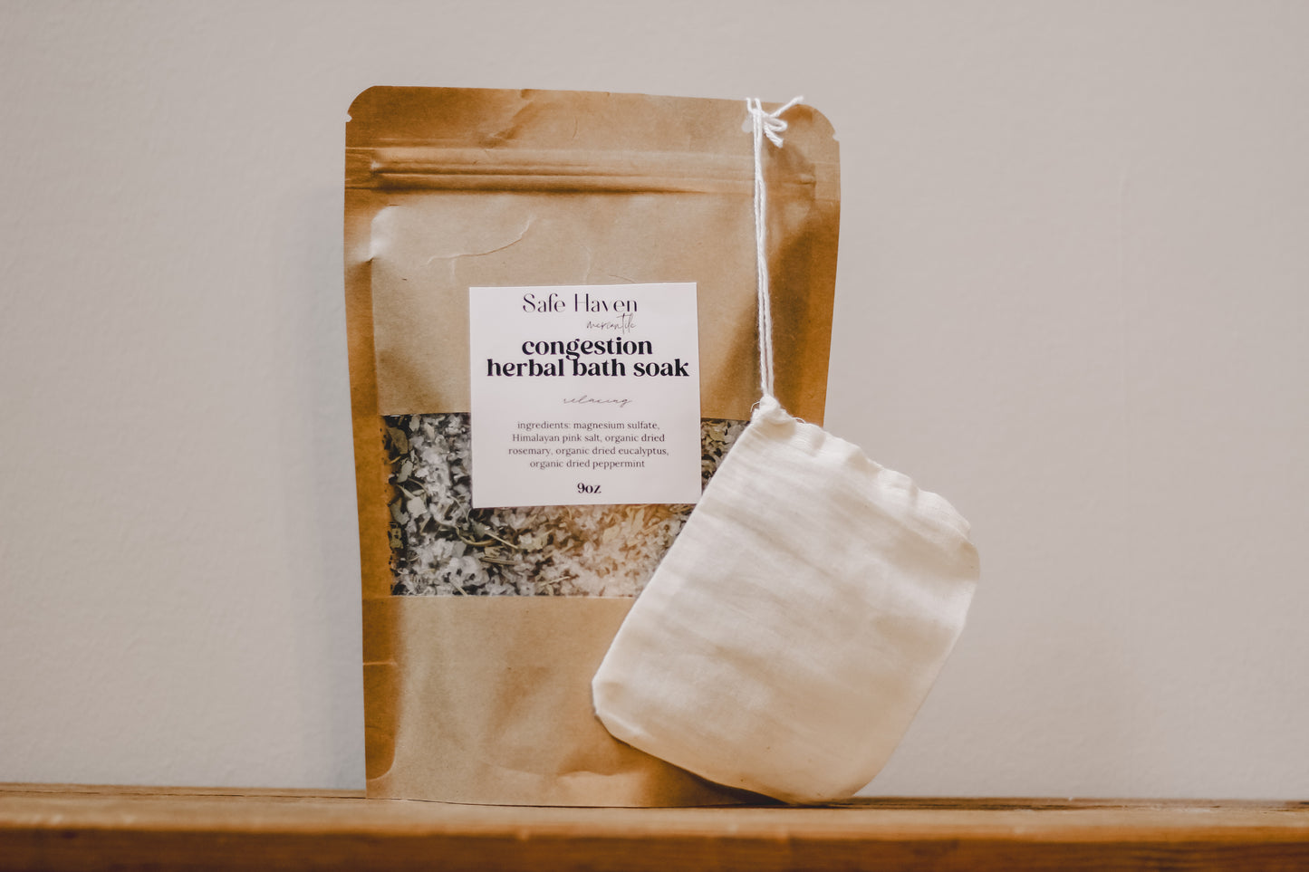 Congestion Herbal Bath Soak