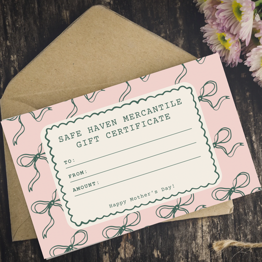 Mother’s Day Gift Card