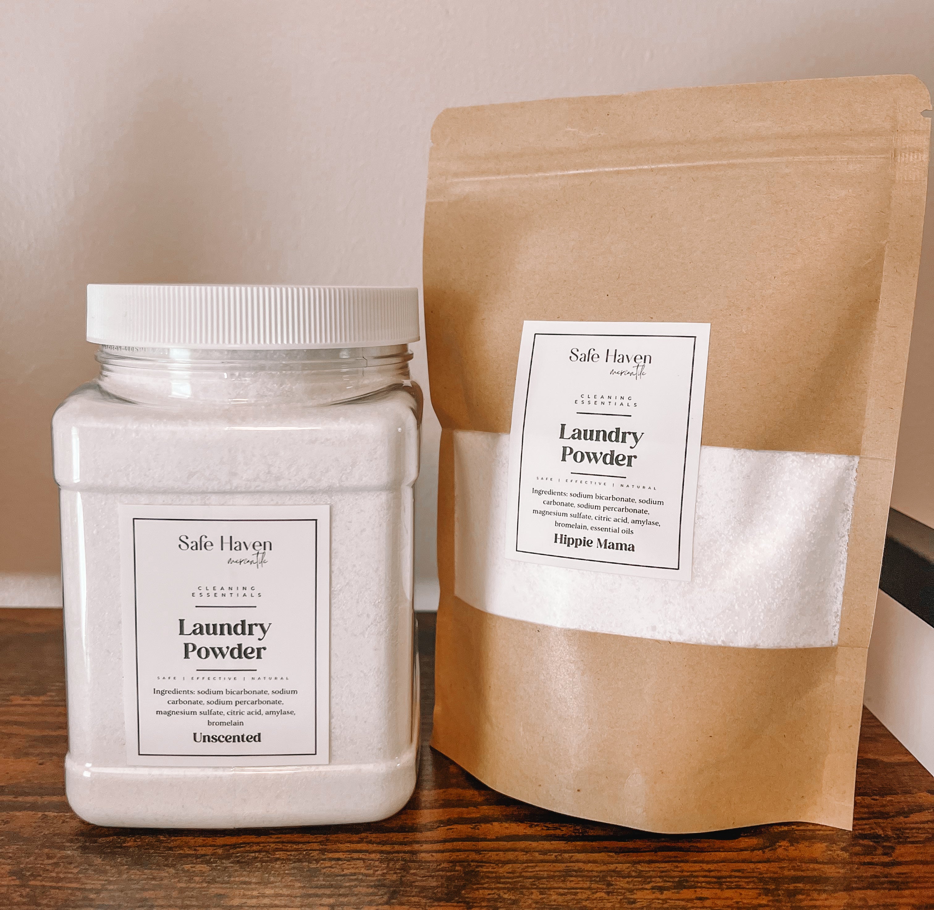 Laundry Powder – Safe Haven Mercantile